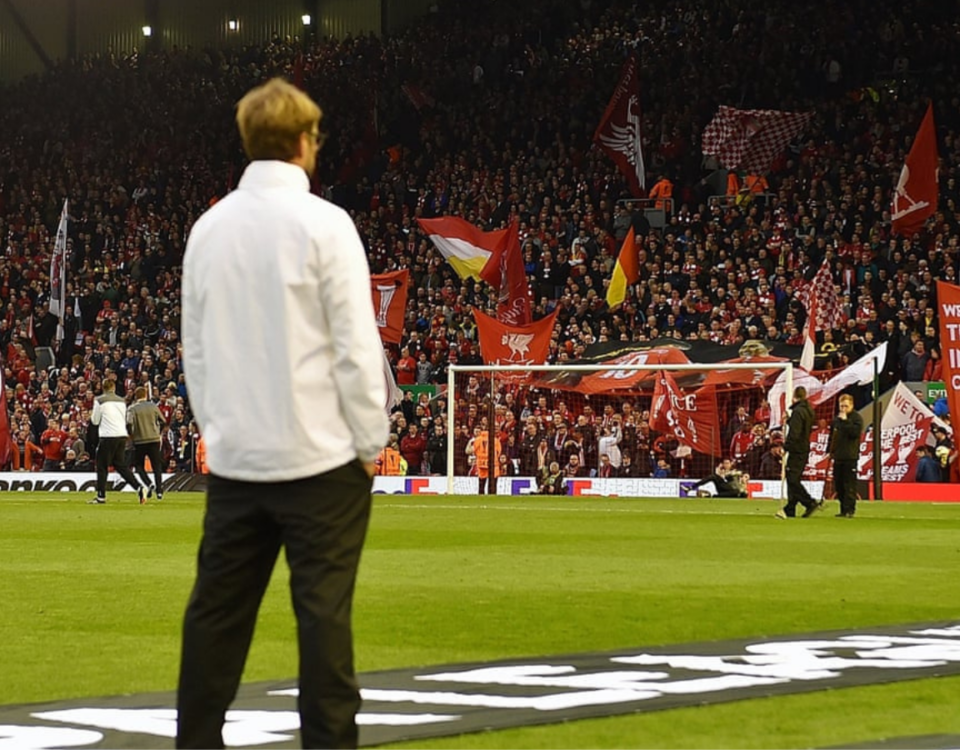 Anfield le agradeció a Klopp todo lo que hizo por el Liverpool.