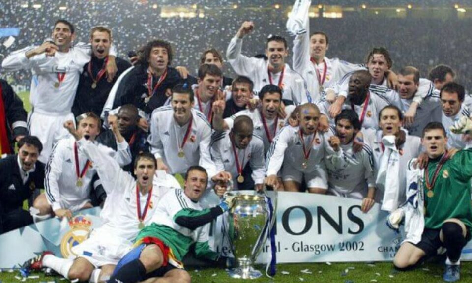 Real Madrid campeon de Europa 2001/02