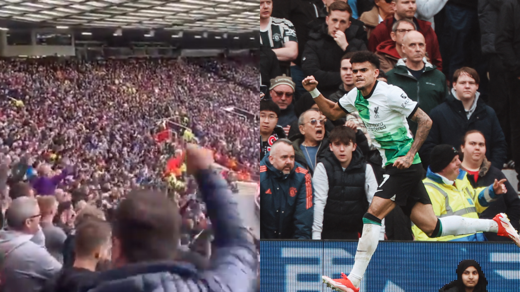 El espectacular cántico de los hinchas del Liverpool a Luis Díaz en Old Trafford