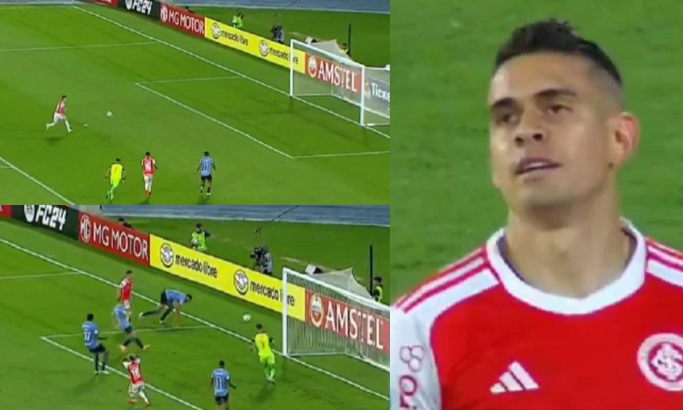 De no creer: El increíble gol que se comió Rafael Santos Borré con el arco vacío