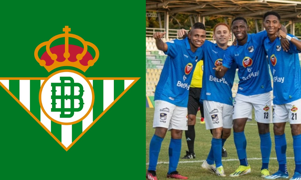 Solo talento: Otro colombiano más que llega el viejo continente, especificamente al Betis de España