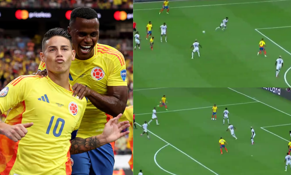 La Selección Colombia se gano el respeto de todos con su goleada a Panamá y dejó una gran acción colectiva.