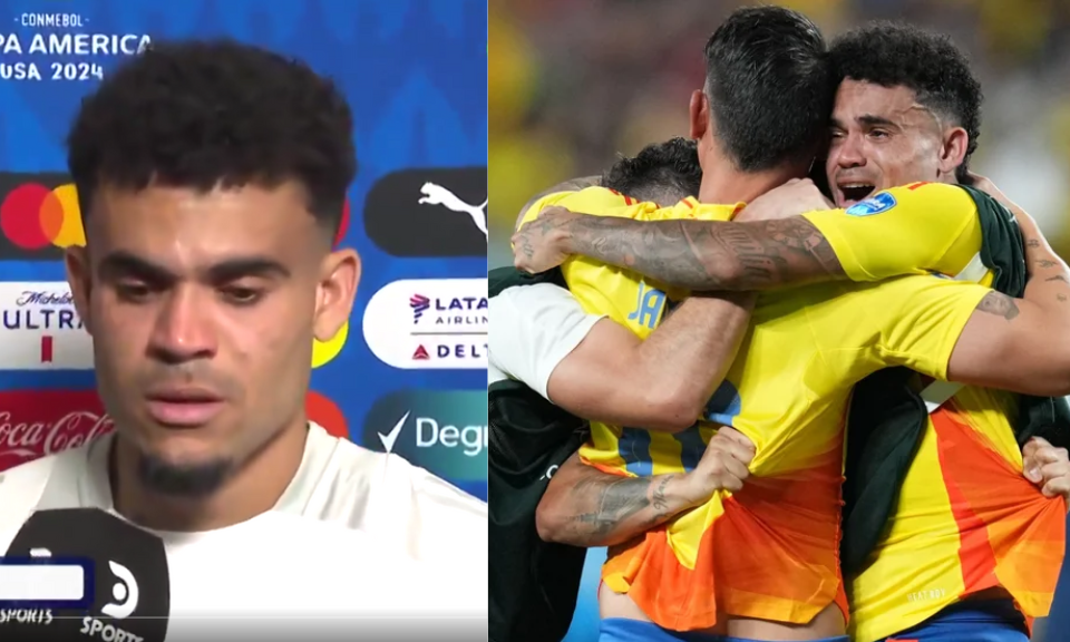 Asi fueron las palabras emocionales de Luis Díaz hacia su capitán James Rodríguez