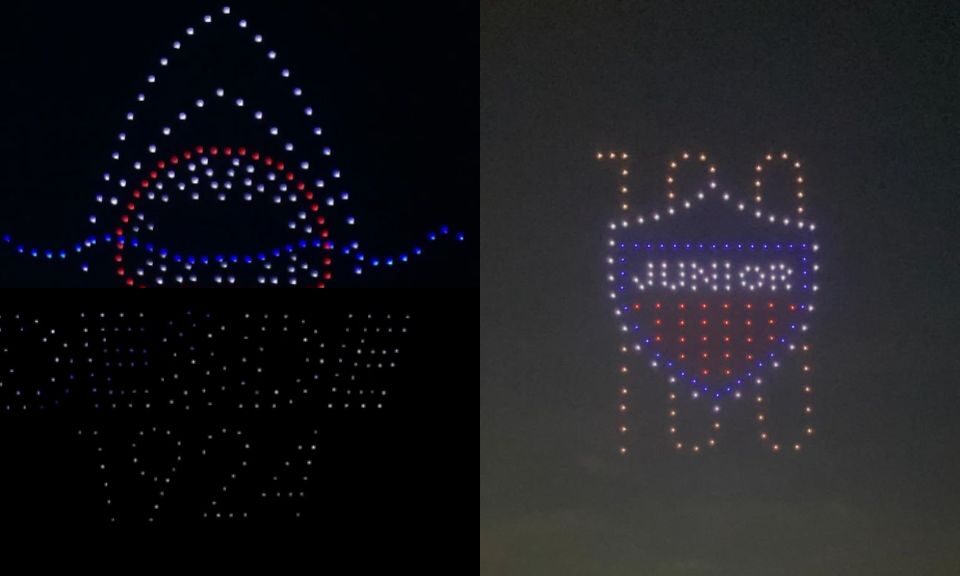 Magnífico show de luces en el Centenario del Junior de Barranquilla y los aficionados celebraron su aniversario en el Metropolitano.