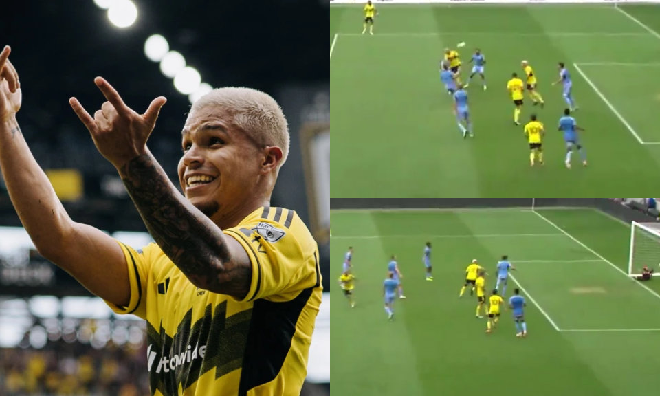 El "Cucho" Hernández sigue imparable y con un doblete lleva al Columbus Crew a soñar con el bicampeonato