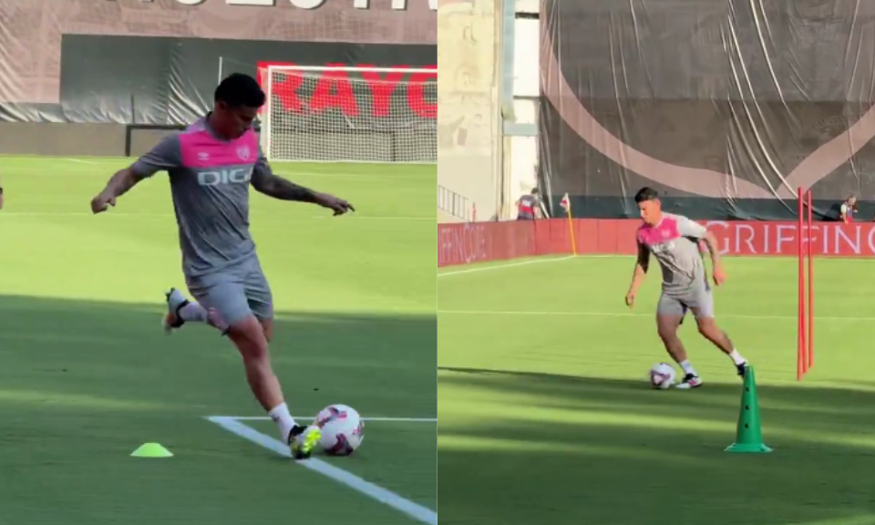 James Rodríguez sigue preparandose para lo que será su debut, sus entrenamientos son para retomar su buen fisico