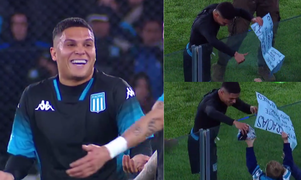 Juan Fernando Quintero sigue con un gran nivel en Argentina y fuera de lo deportivo también brilla por sus acciones