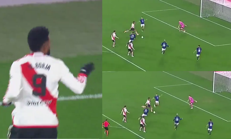 Borja sigue encendido y anota otro gol de suma importancia para River y su pase a cuartos de Libertadores