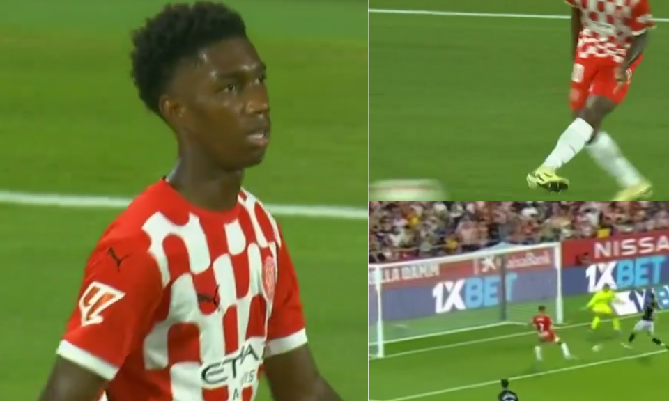 DEBUT OFICIAL: Yaser Asprilla se estreno con la camisa del Girona y dejo un pase de lujo