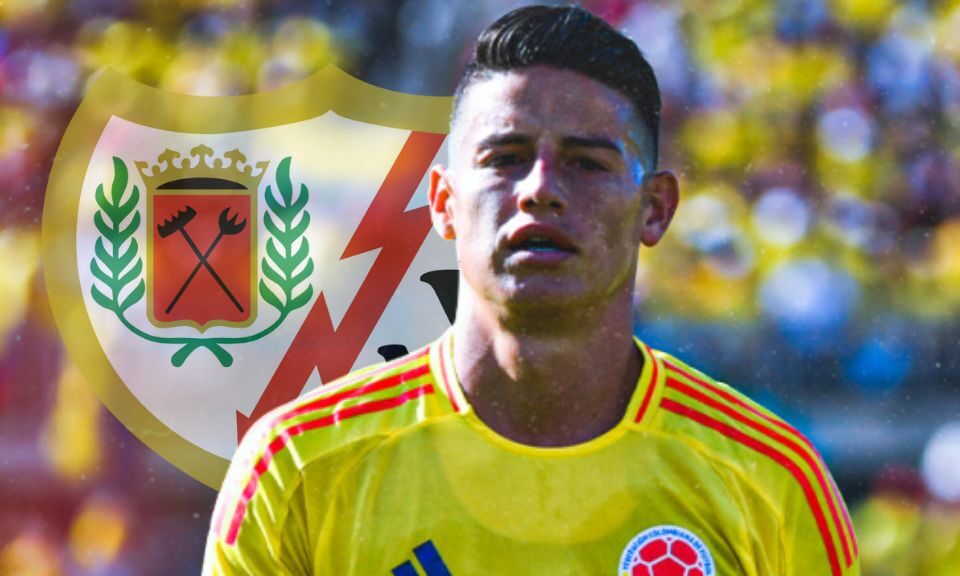 Todo cerrado: James Rodríguez es nuevo jugador del Rayo Vallecano