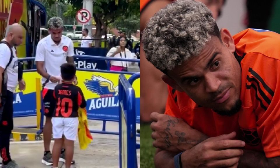 Video: El gran gesto de Luis Díaz con un niño en la convocatoria de la selección