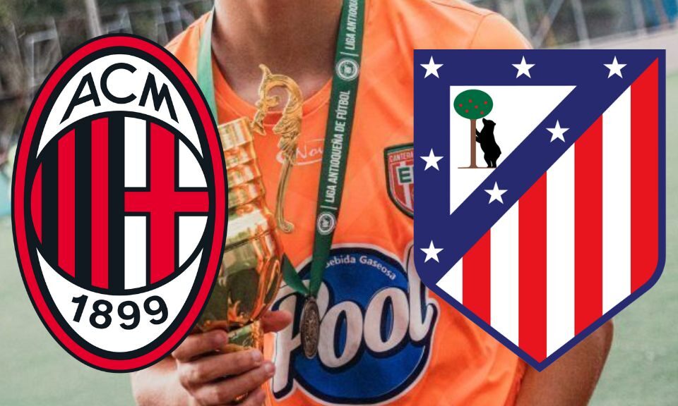 Lo quieren a todo costo: El joven colombiano que se pelean Milan y Atlético Madrid