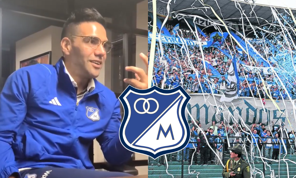 La propuesta de Falcao a las barras bravas de Millonarios para los próximos partidos